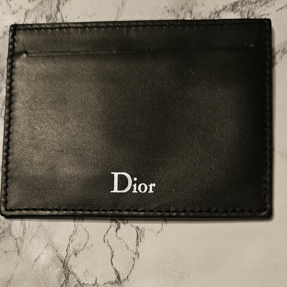 Dior Leather Card Holder